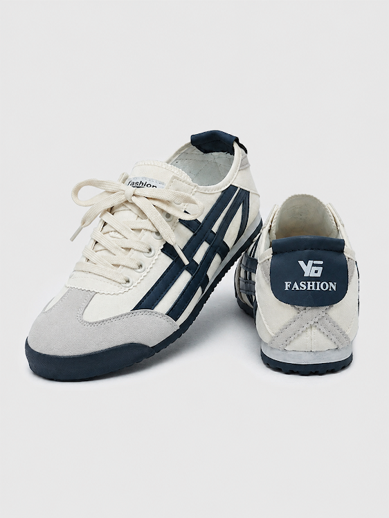 UrbanCraft Suede Casual Sneakers Blue-MY06